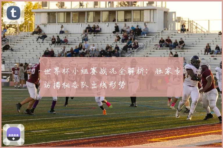 世界杯小组赛战况全解析：独家专访揭秘各队出线形势